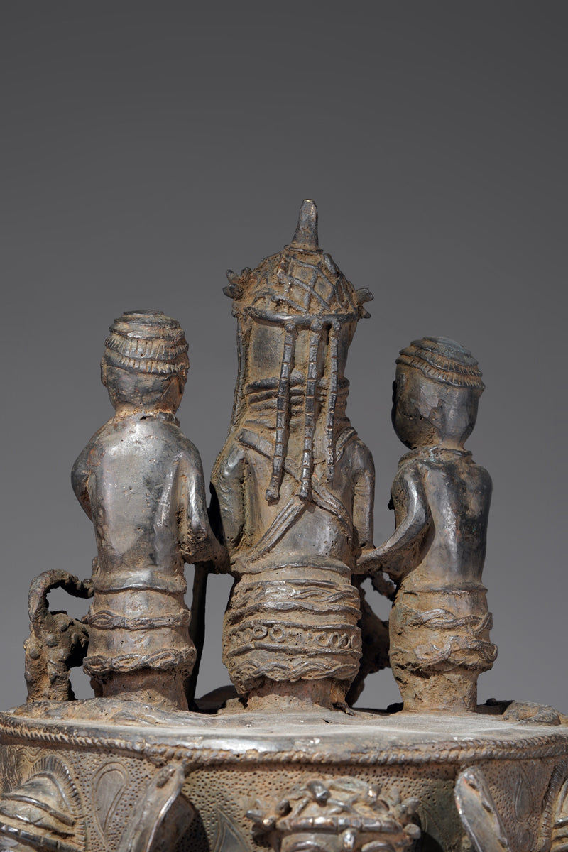 An Ikẹgobọ Altar sculpture
