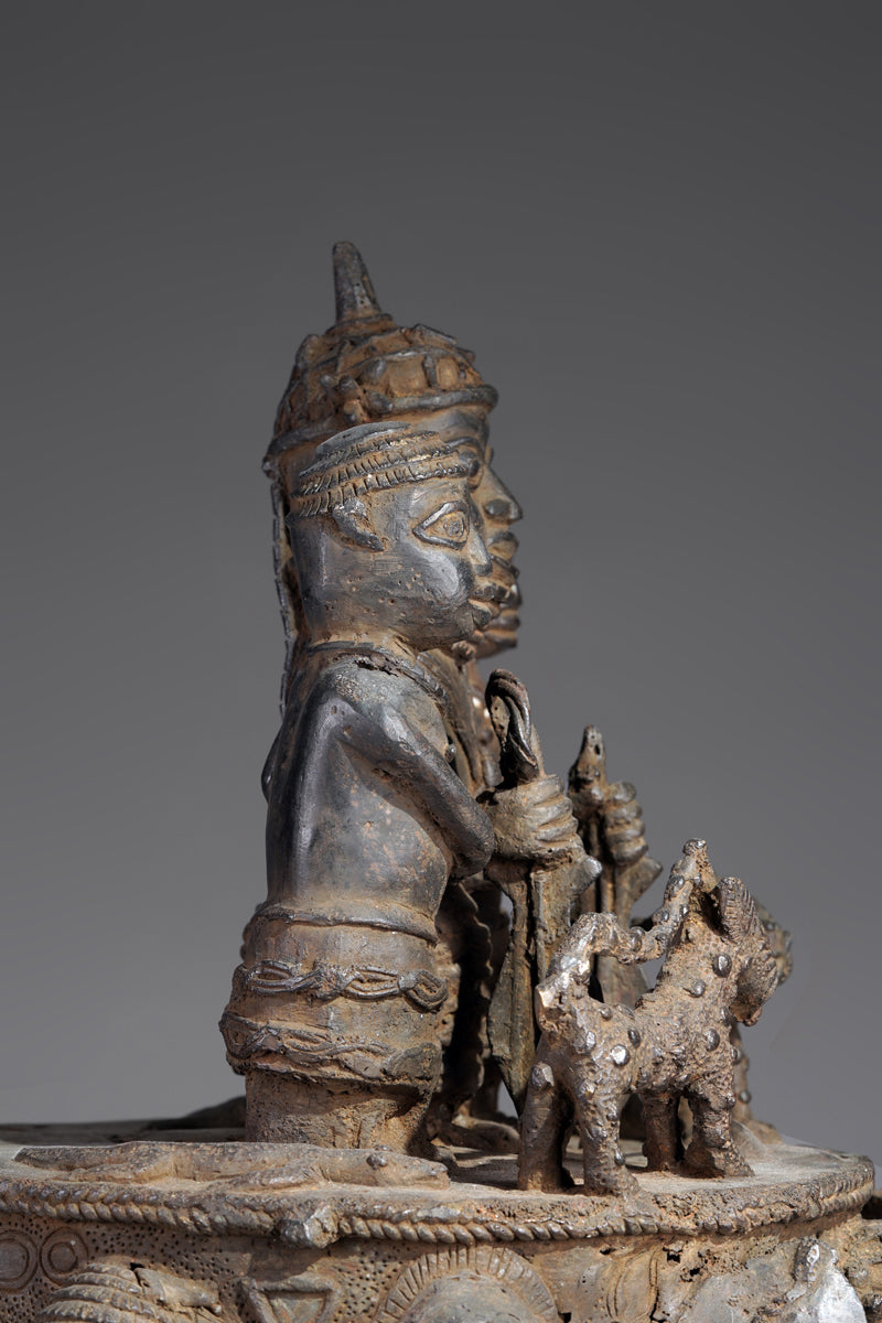 An Ikẹgobọ Altar sculpture