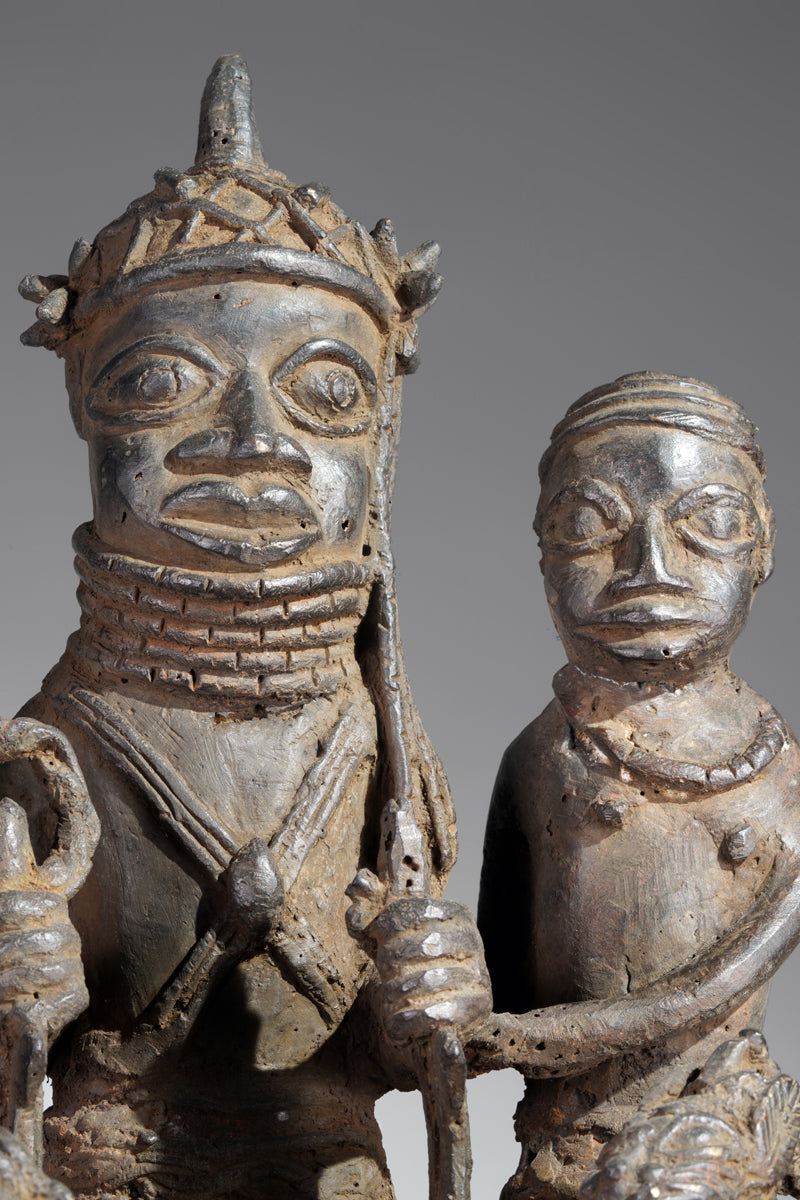 An Ikẹgobọ Altar sculpture