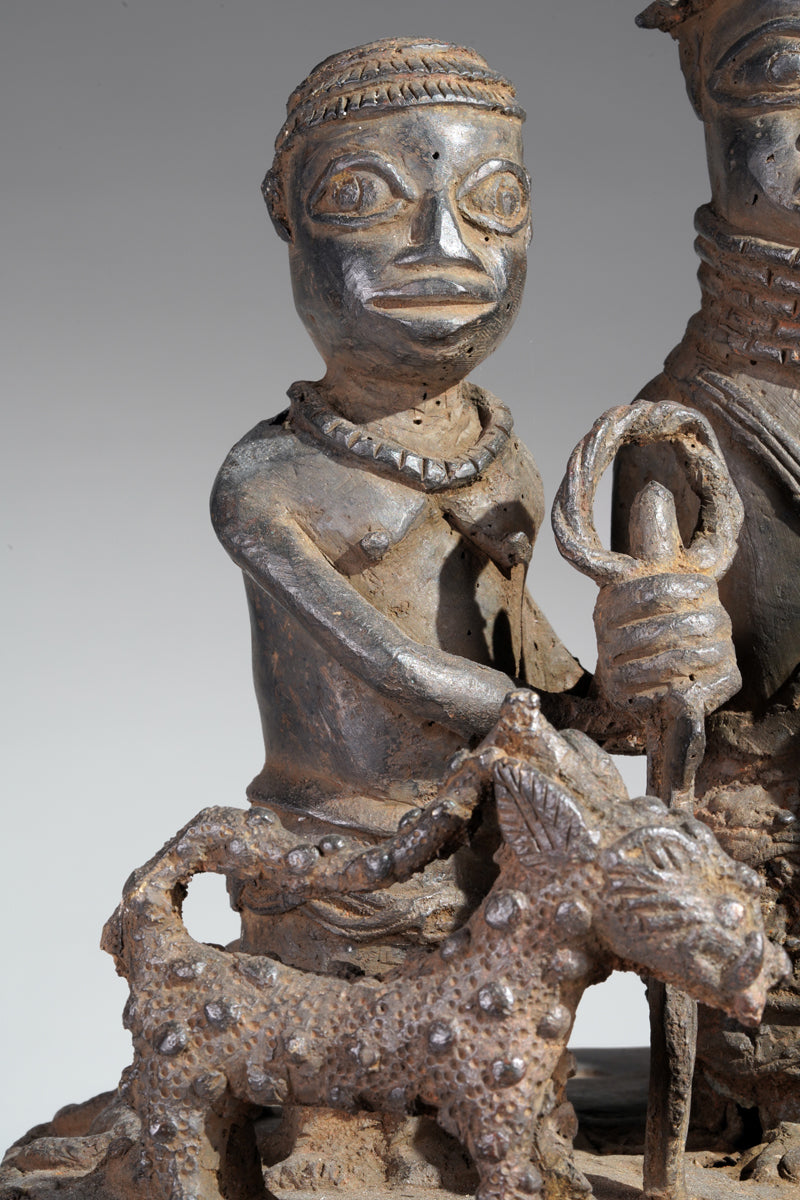 An Ikẹgobọ Altar sculpture