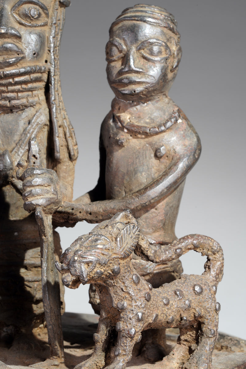 An Ikẹgobọ Altar sculpture