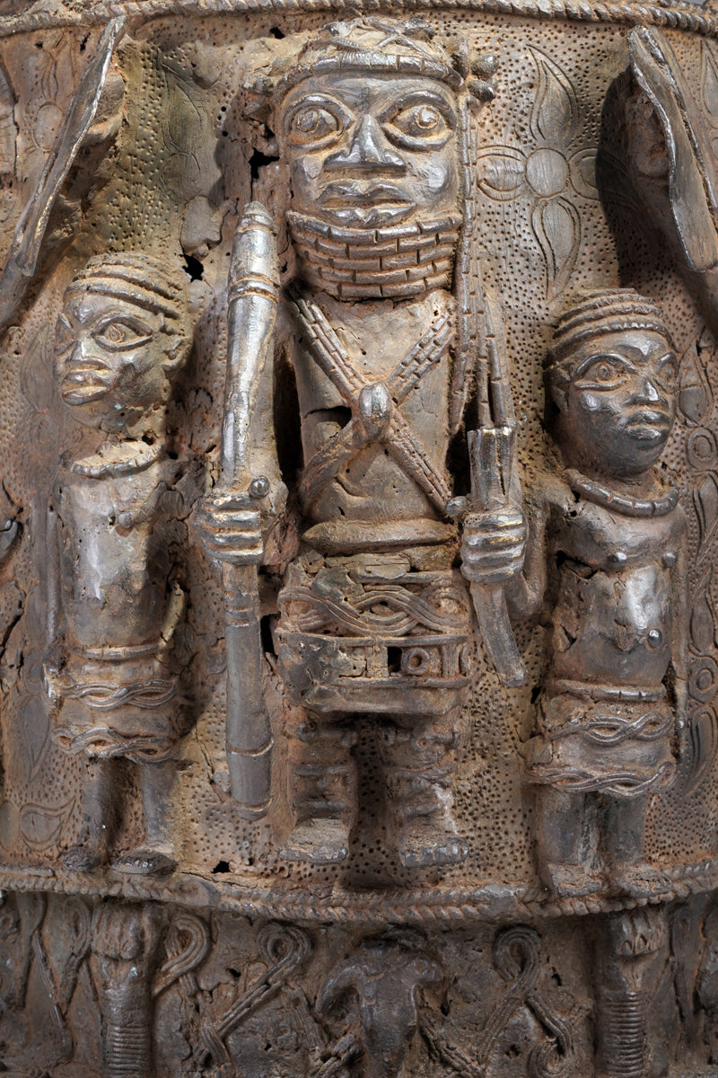 An Ikẹgobọ Altar sculpture