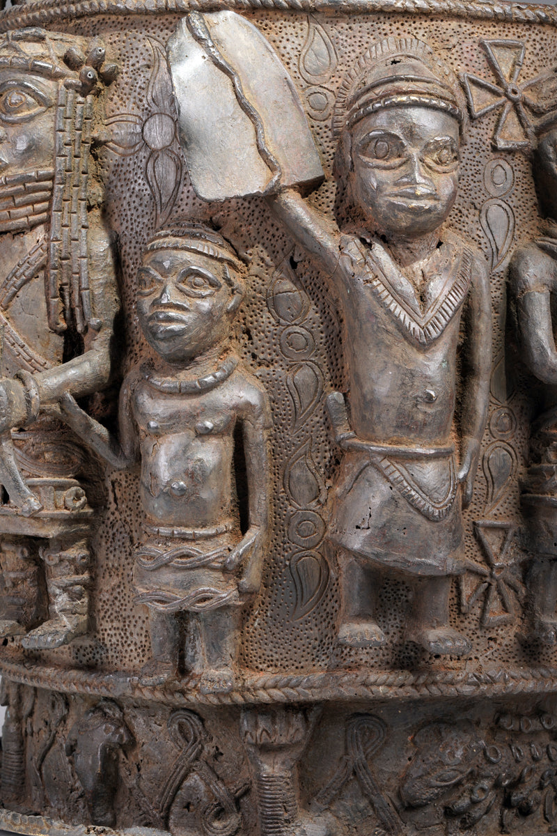 An Ikẹgobọ Altar sculpture
