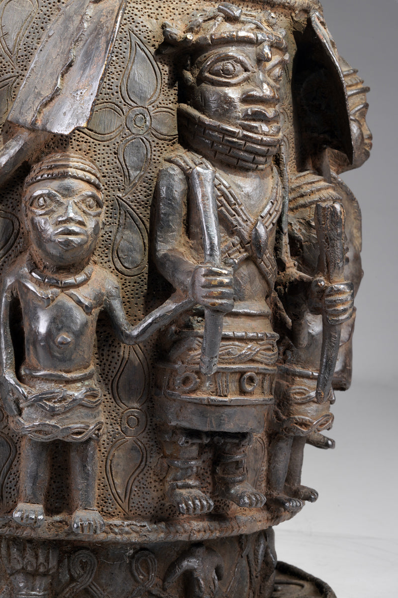An Ikẹgobọ Altar sculpture