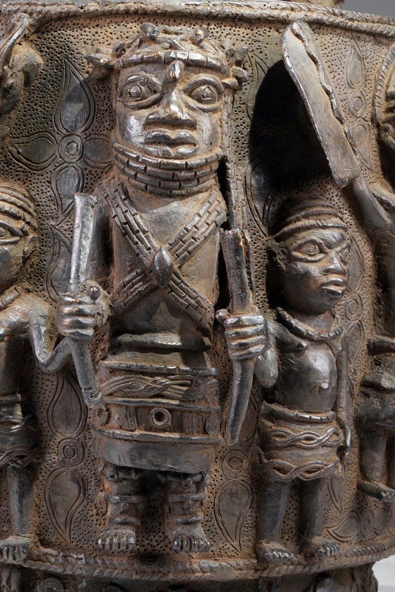 An Ikẹgobọ Altar sculpture