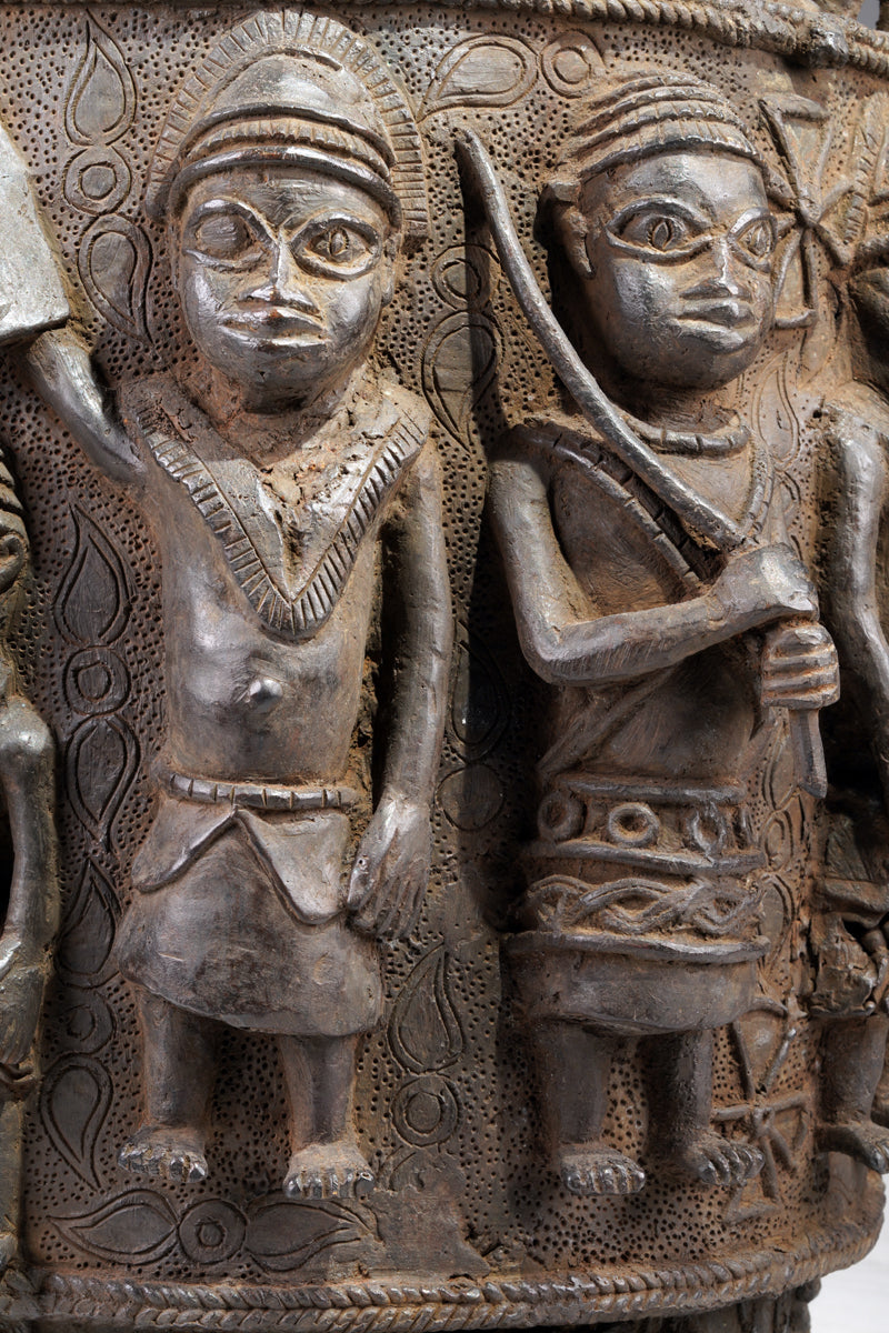 An Ikẹgobọ Altar sculpture
