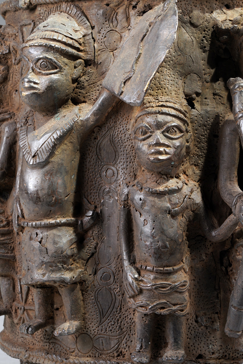 An Ikẹgobọ Altar sculpture