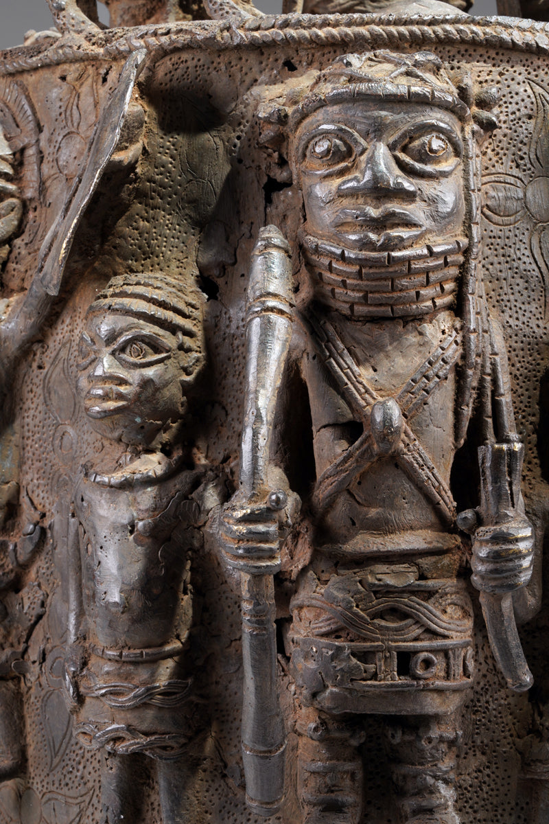 An Ikẹgobọ Altar sculpture