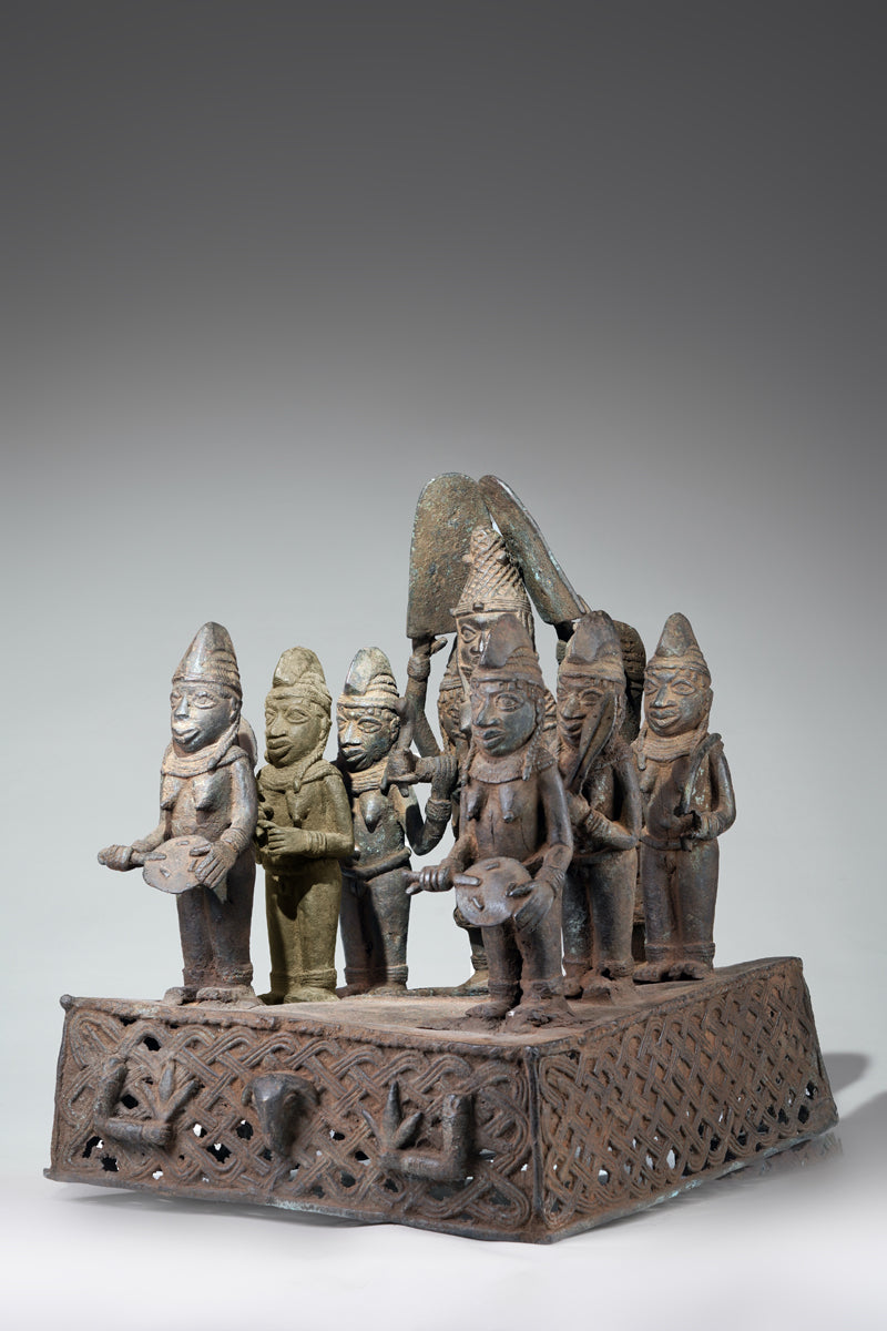 This Urhoto bronze sculpture