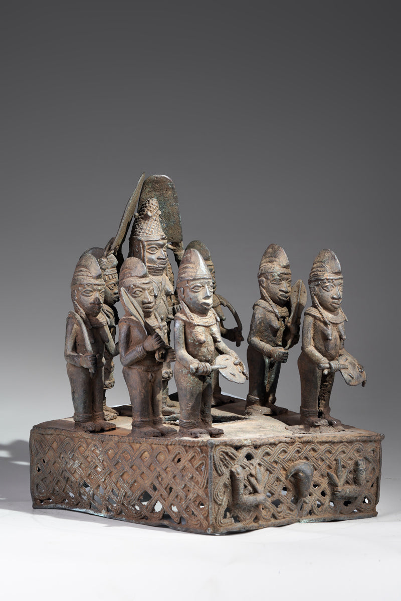 This Urhoto bronze sculpture
