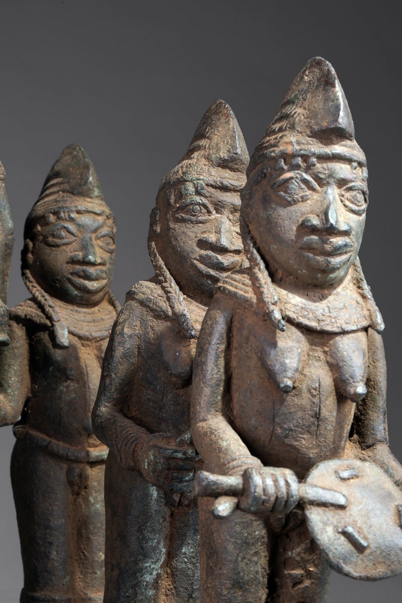 This Urhoto bronze sculpture