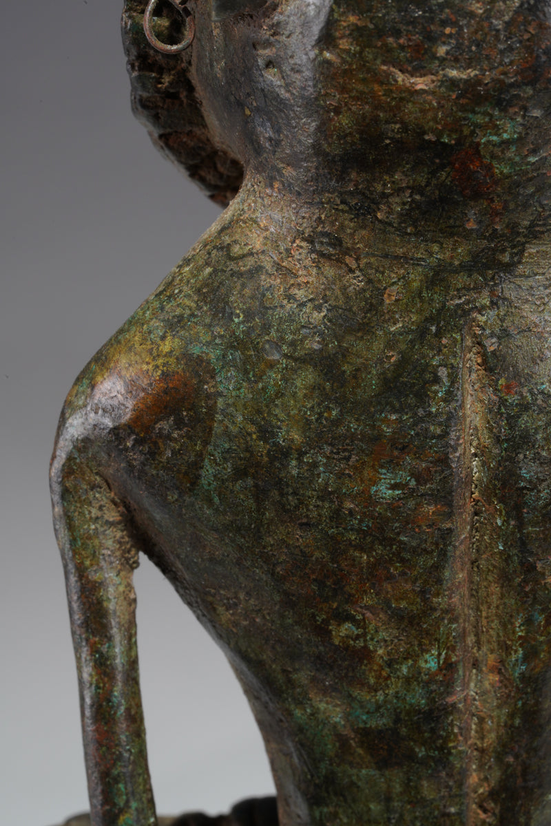A paired set of Ogboni shrine figures