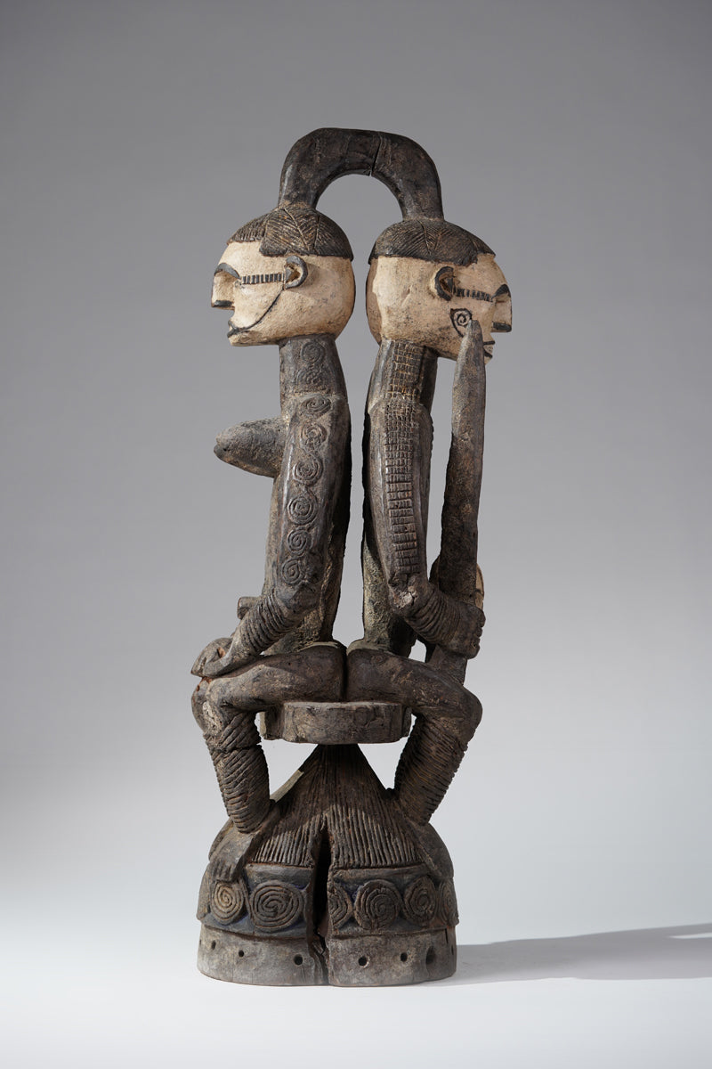 An Igbo helmet mask