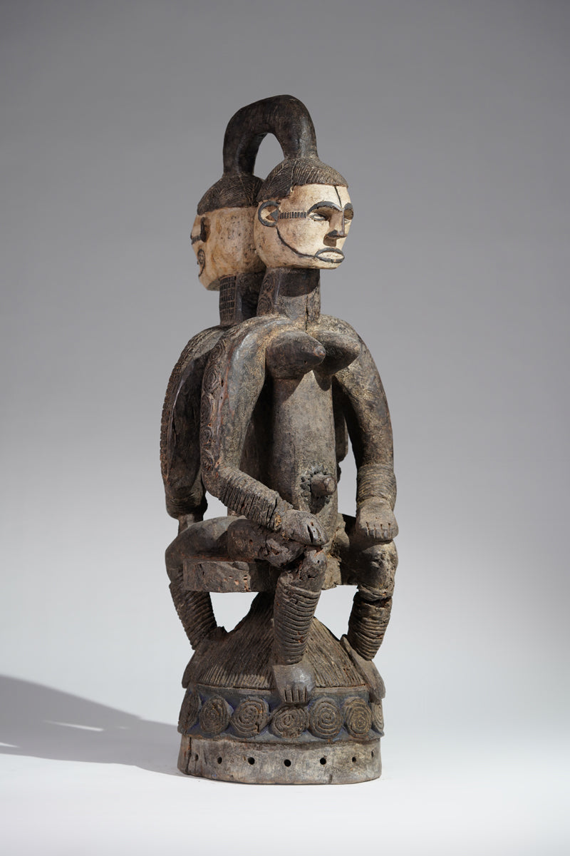 An Igbo helmet mask