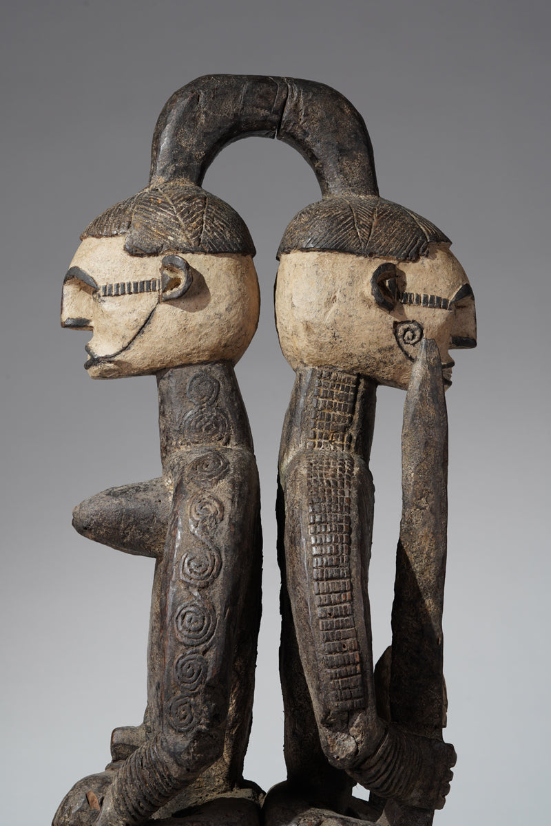 An Igbo helmet mask