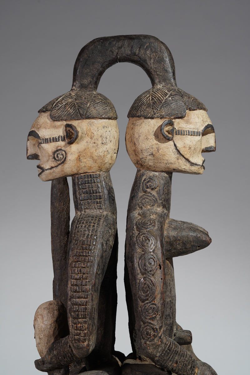 An Igbo helmet mask