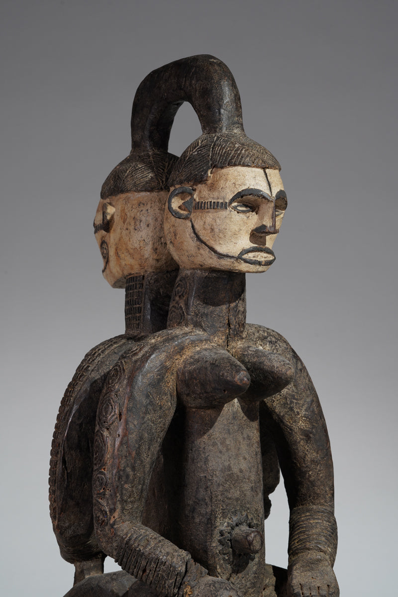 An Igbo helmet mask