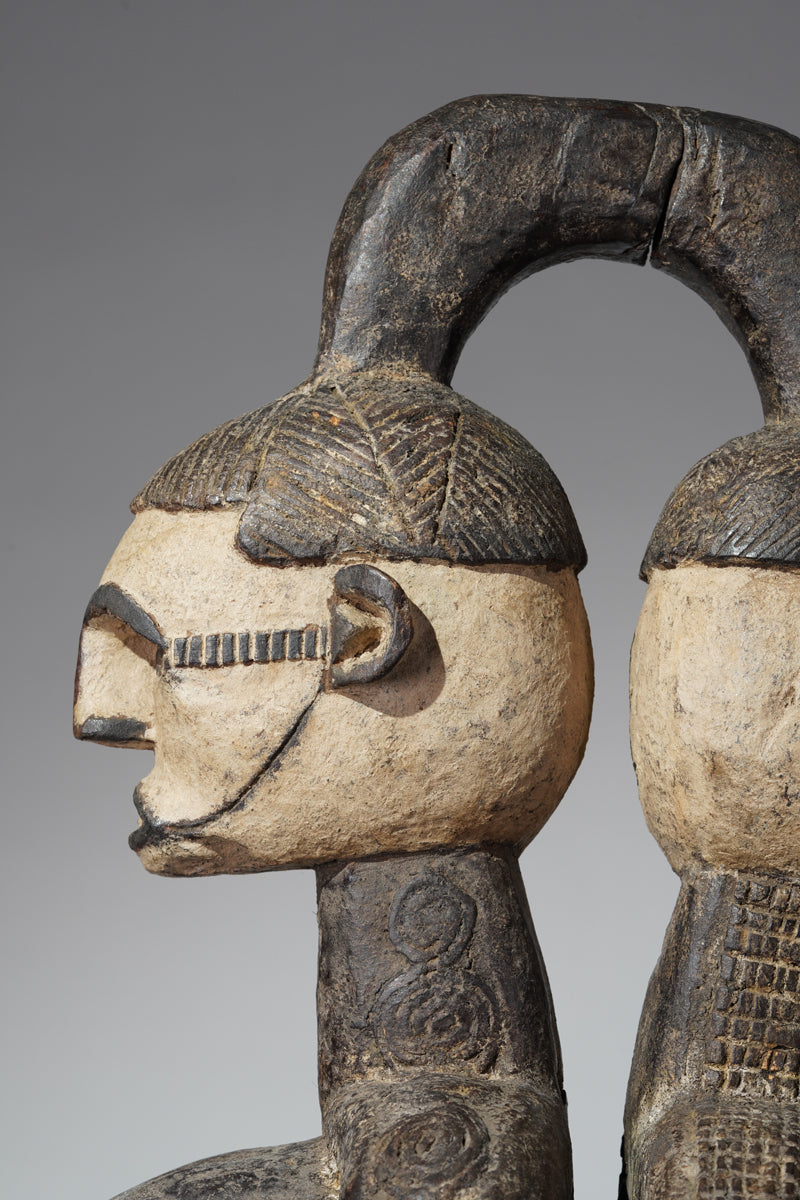 An Igbo helmet mask