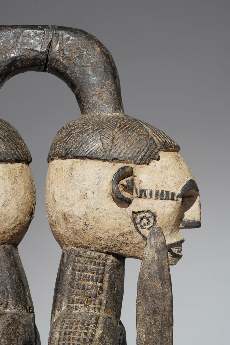 An Igbo helmet mask