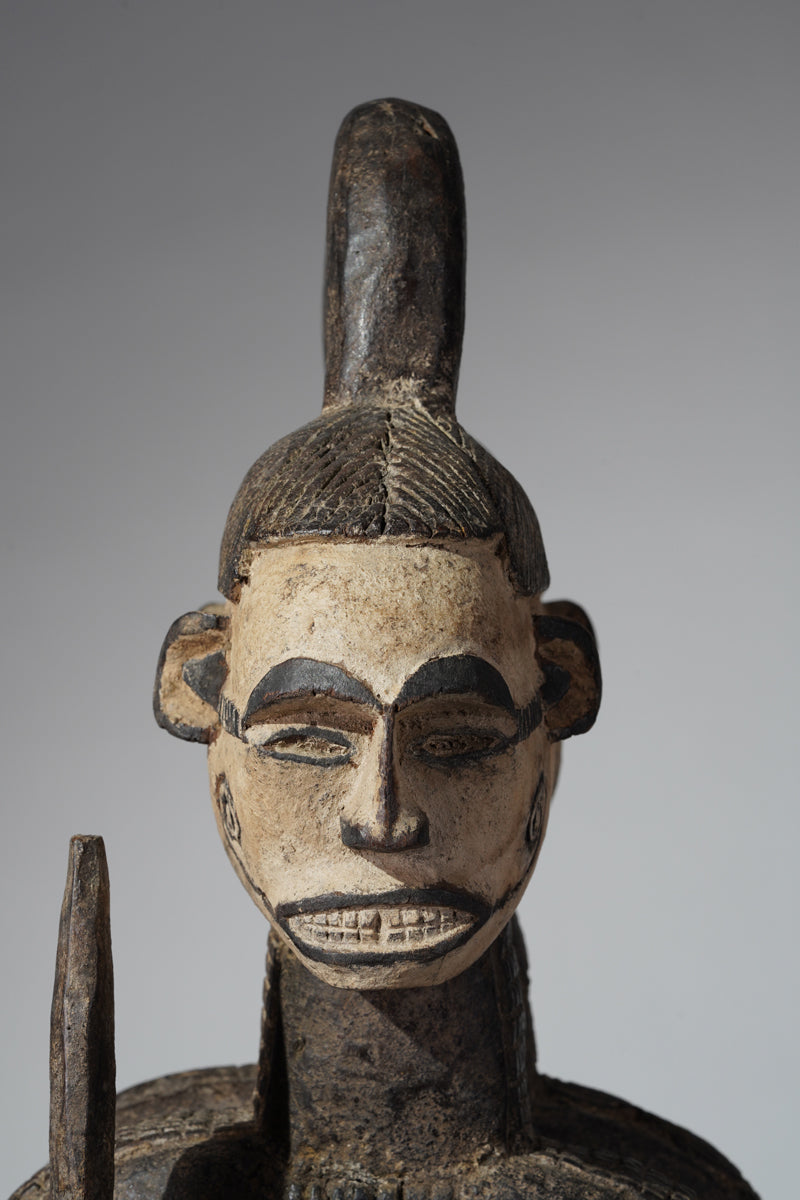 An Igbo helmet mask