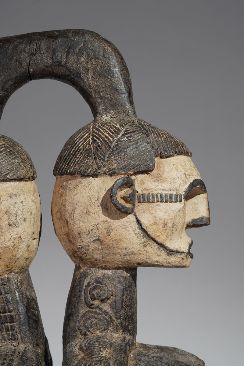 An Igbo helmet mask