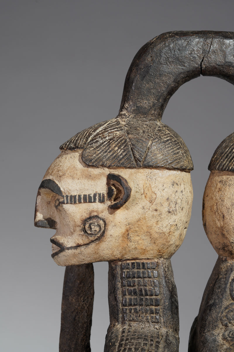 An Igbo helmet mask