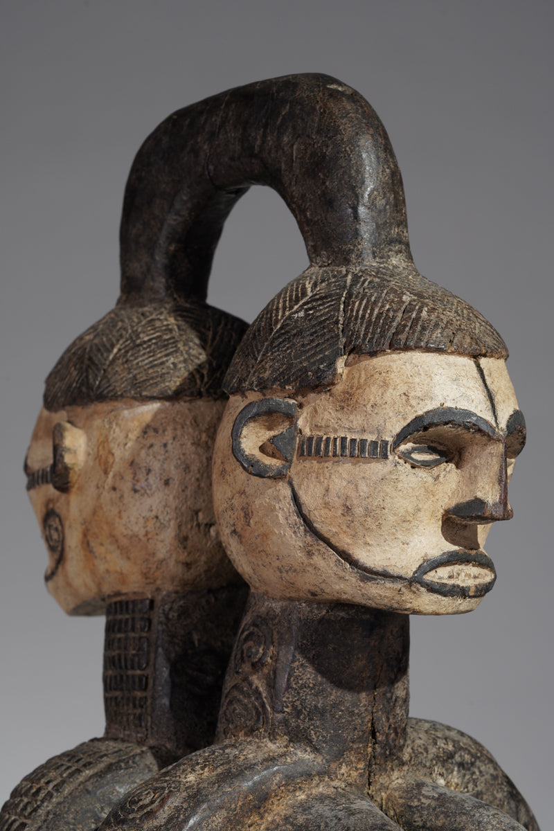 An Igbo helmet mask
