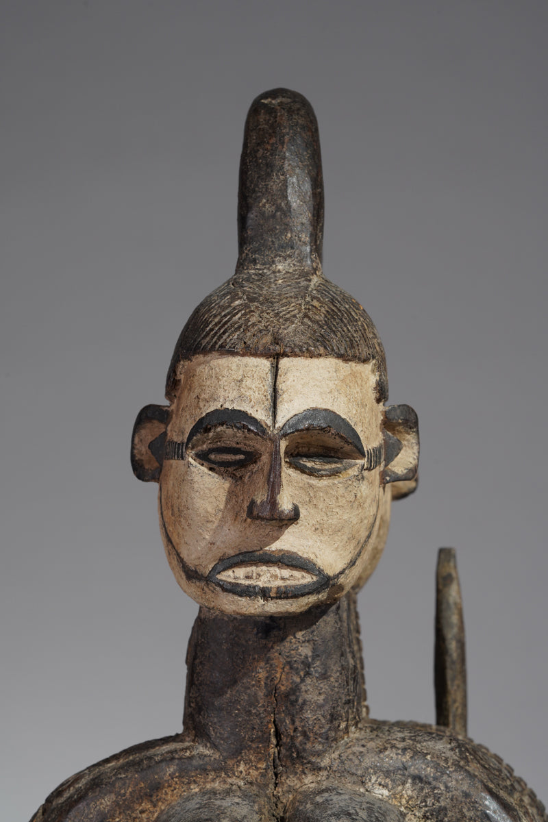 An Igbo helmet mask