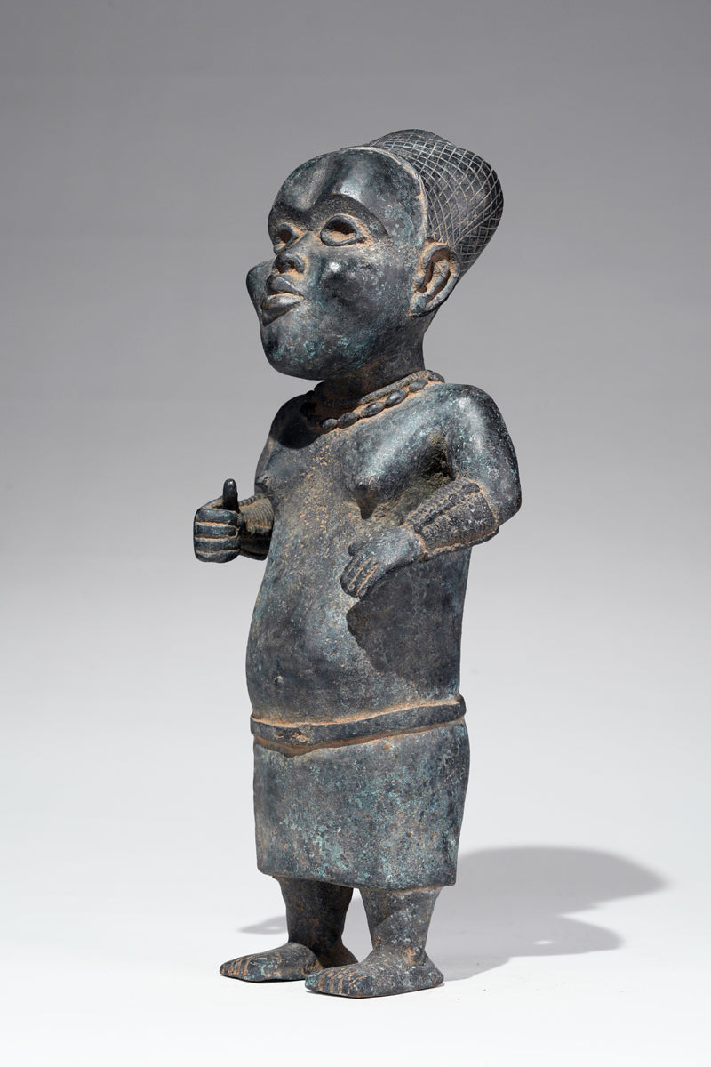 Two Esieku Figures
