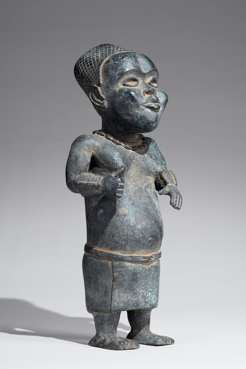Two Esieku Figures