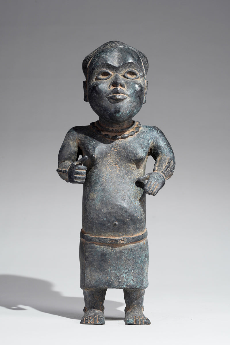 Two Esieku Figures