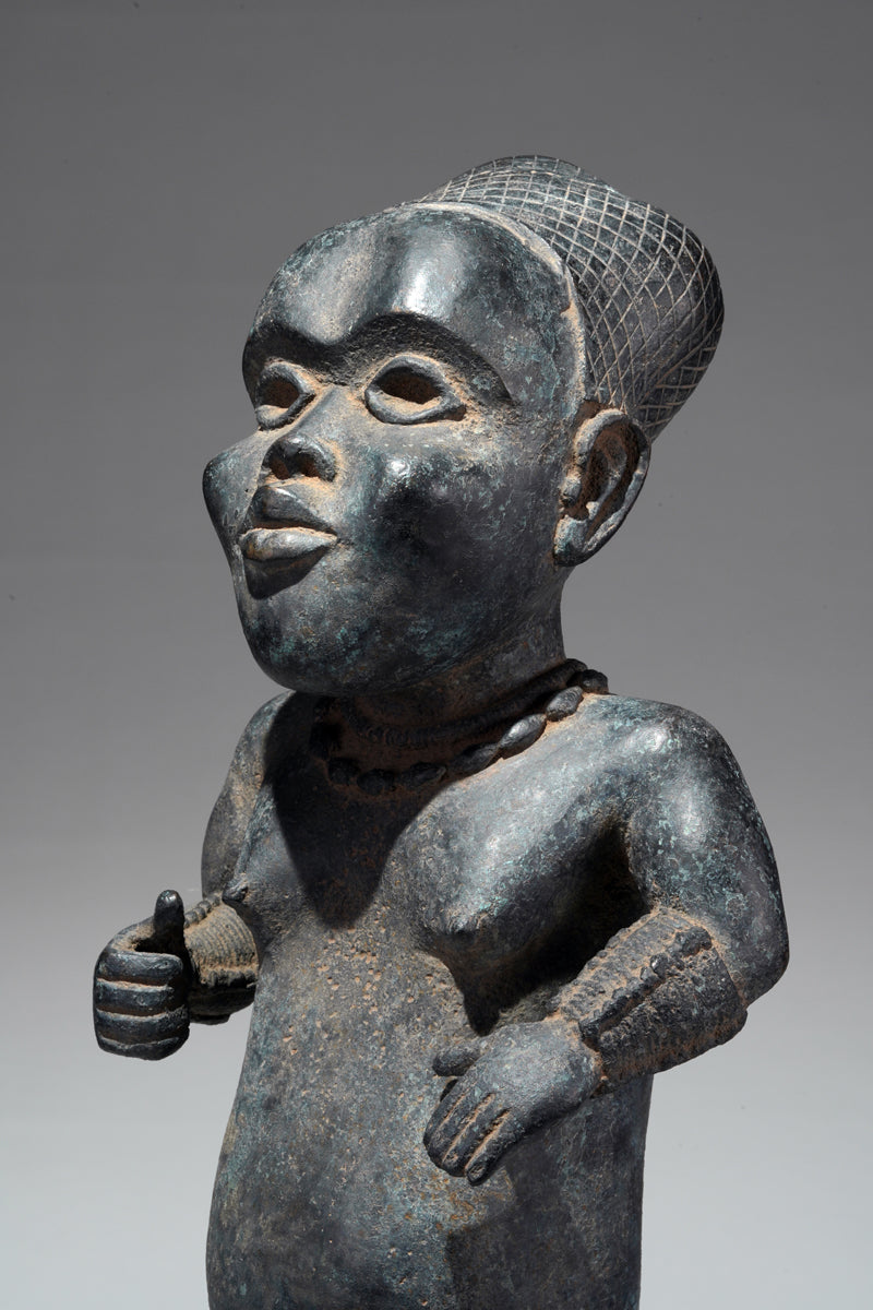 Two Esieku Figures