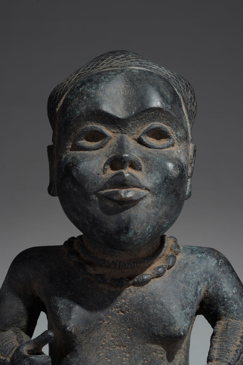 Two Esieku Figures