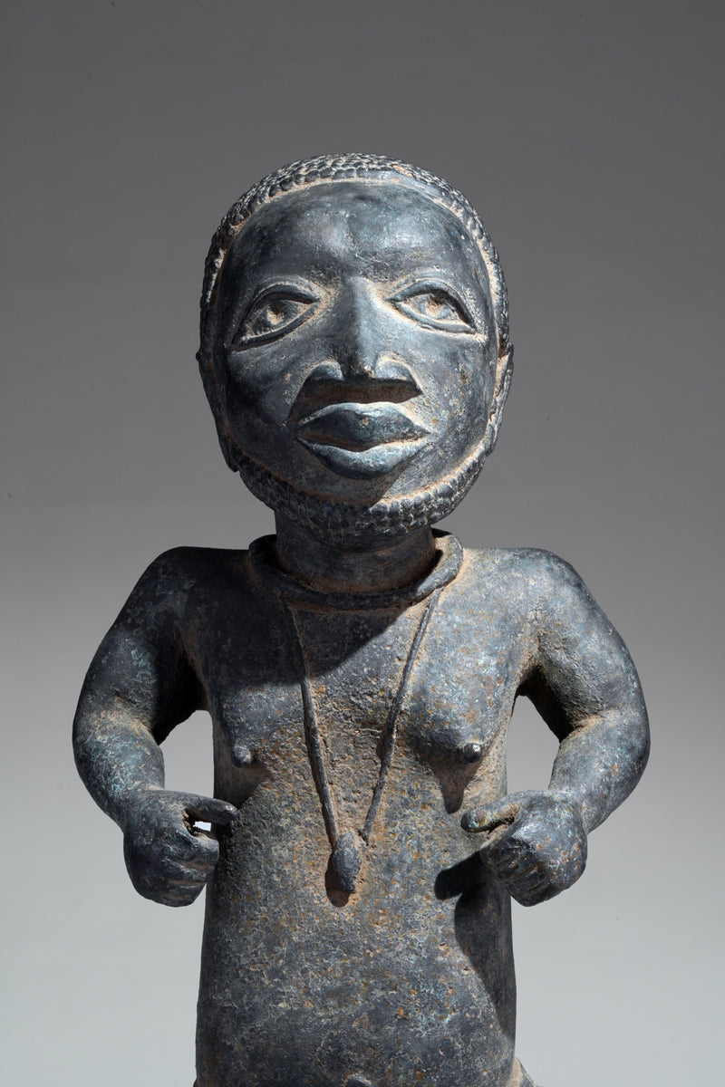 Two Esieku Figures
