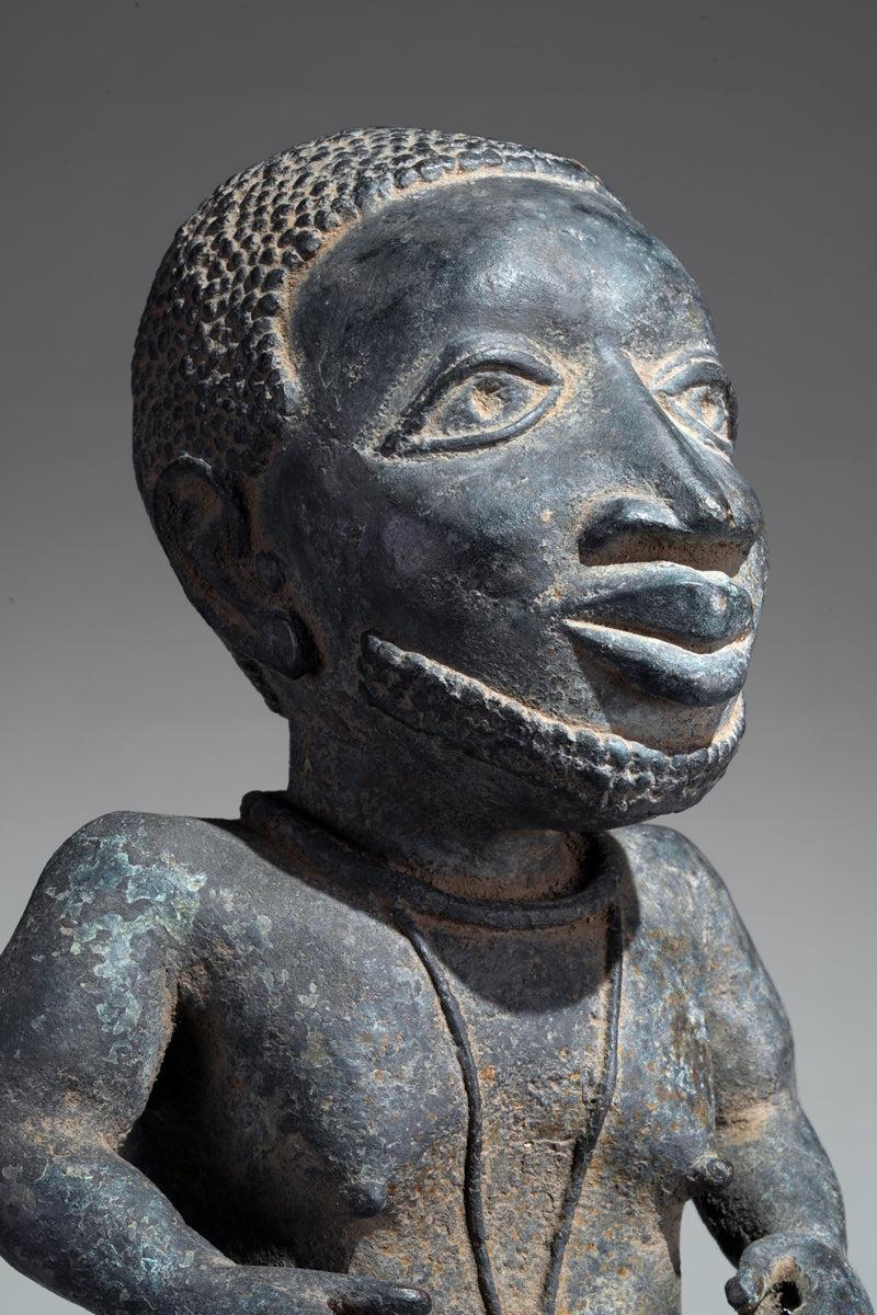 Two Esieku Figures