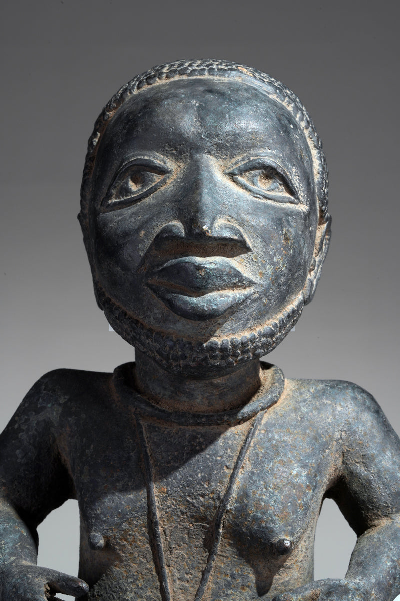Two Esieku Figures