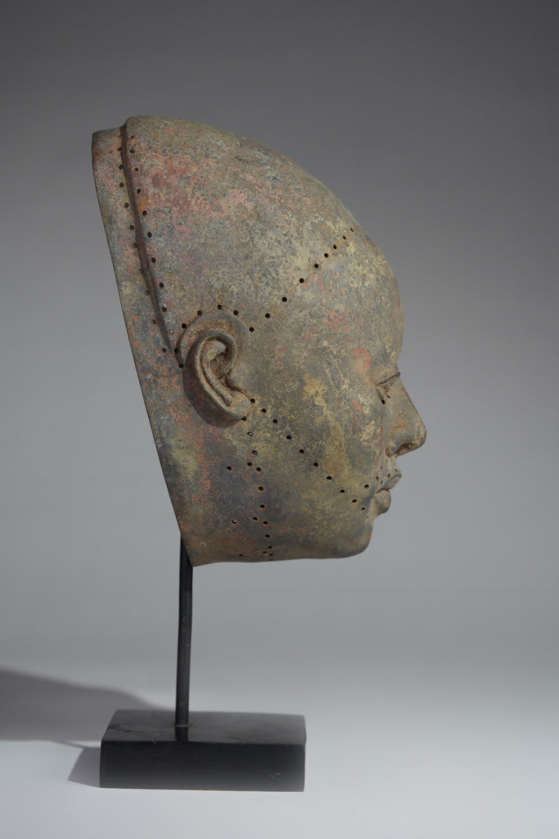 A funeral mask