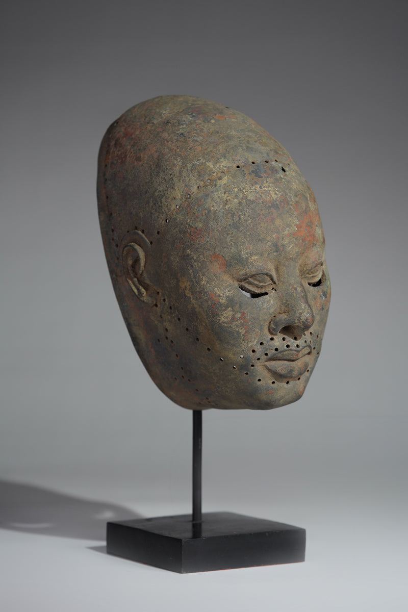 A funeral mask