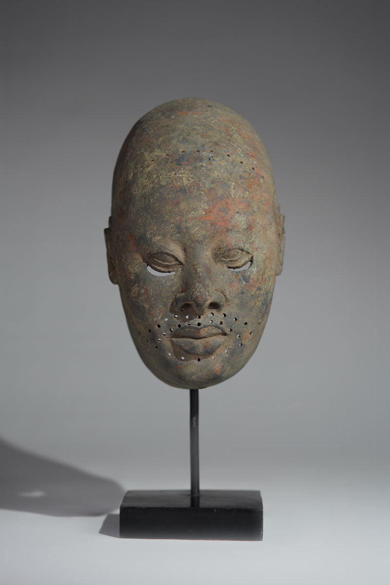 A funeral mask