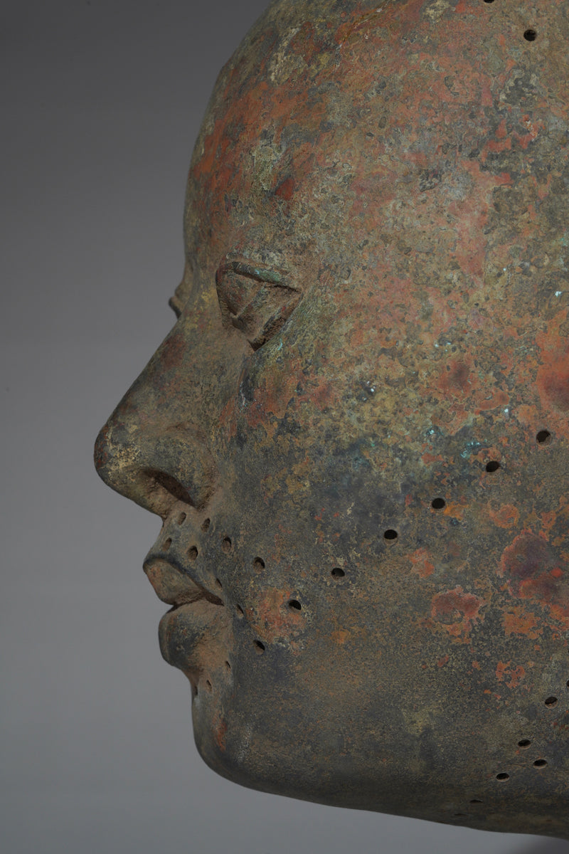 A funeral mask