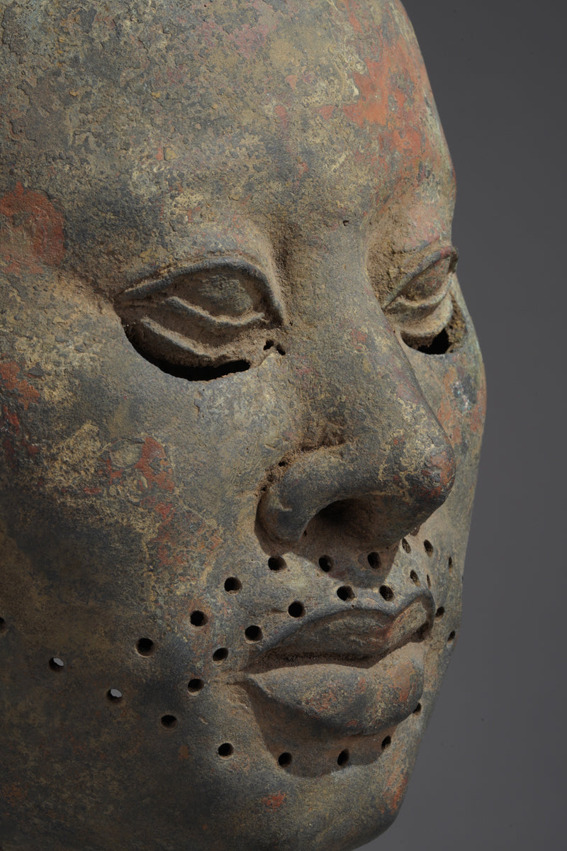 A funeral mask