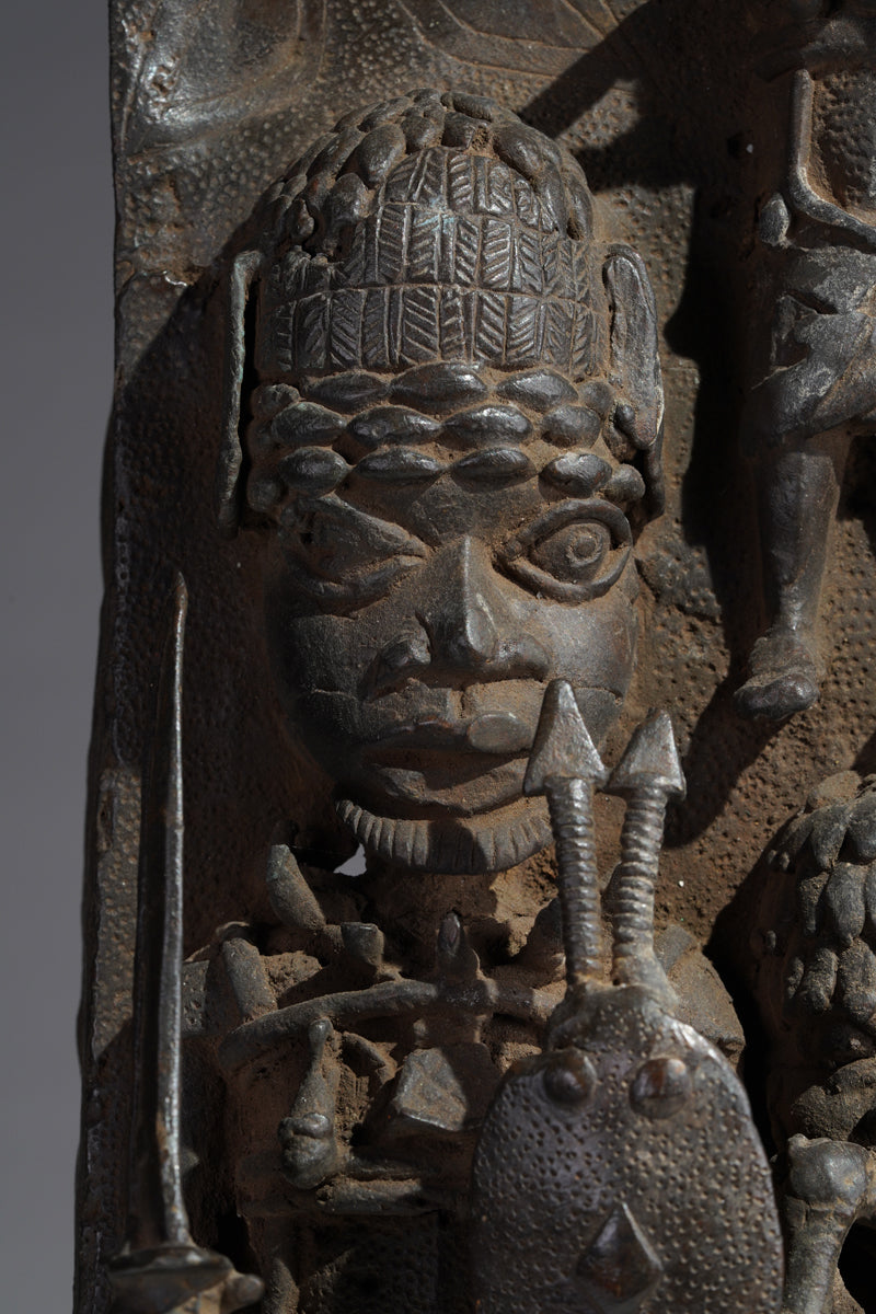 The Benin bronze plaque