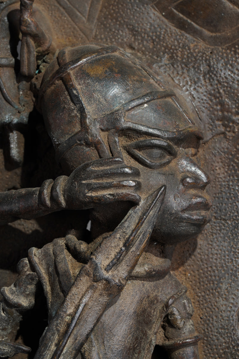 The Benin bronze plaque