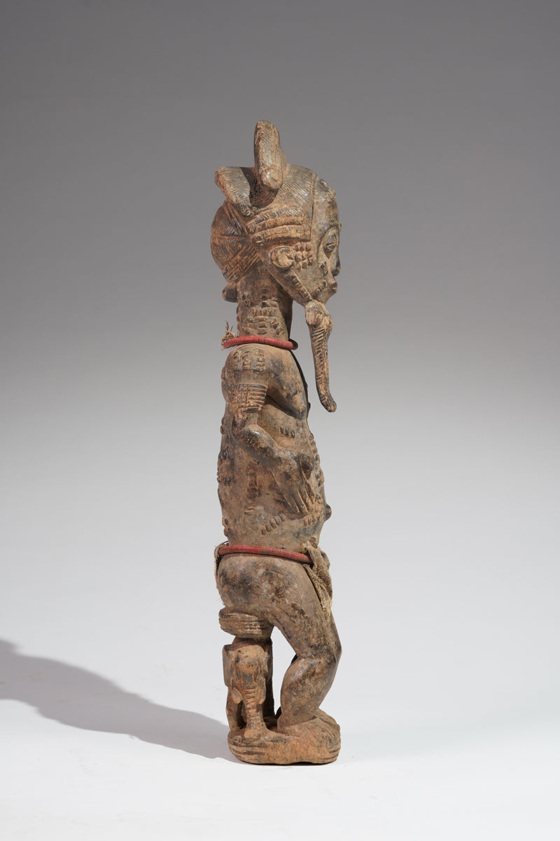 A male Baule sculpture