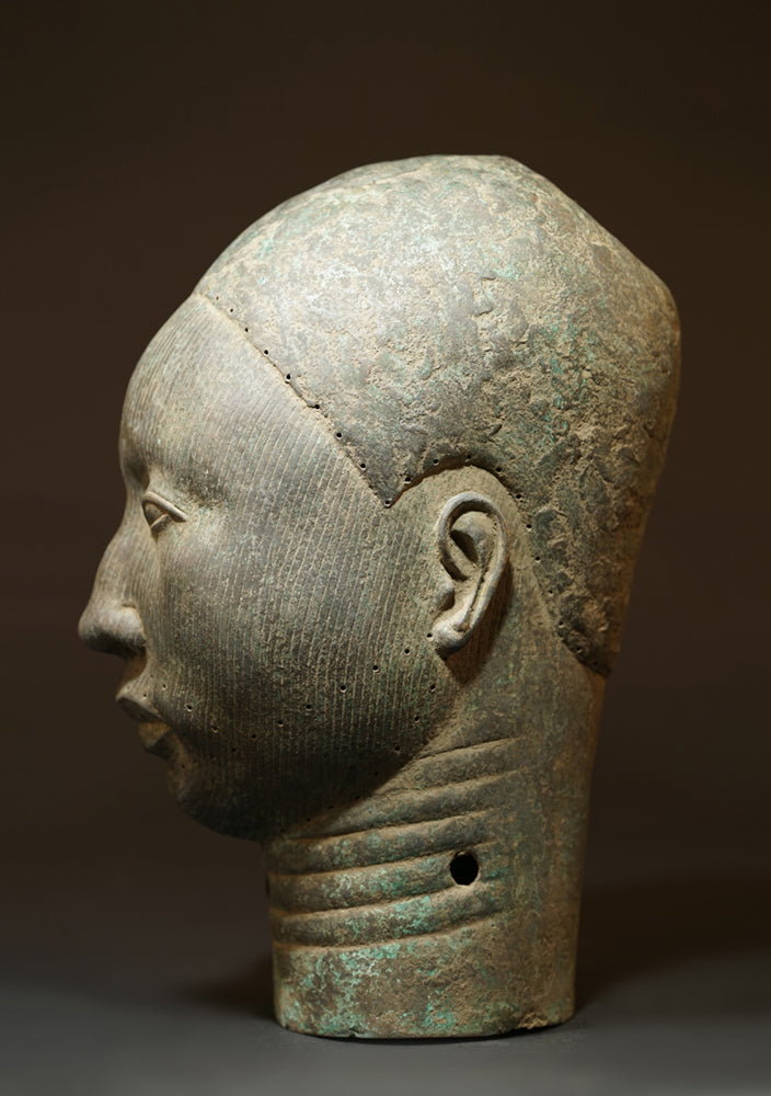 Bronze Head of an Oba