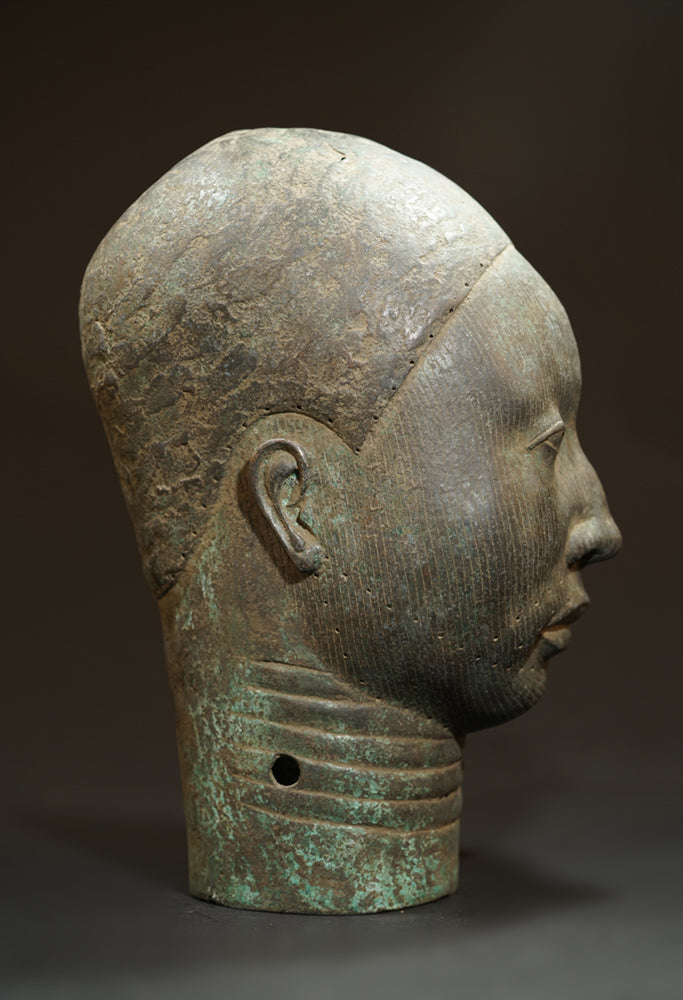 Bronze Head of an Oba