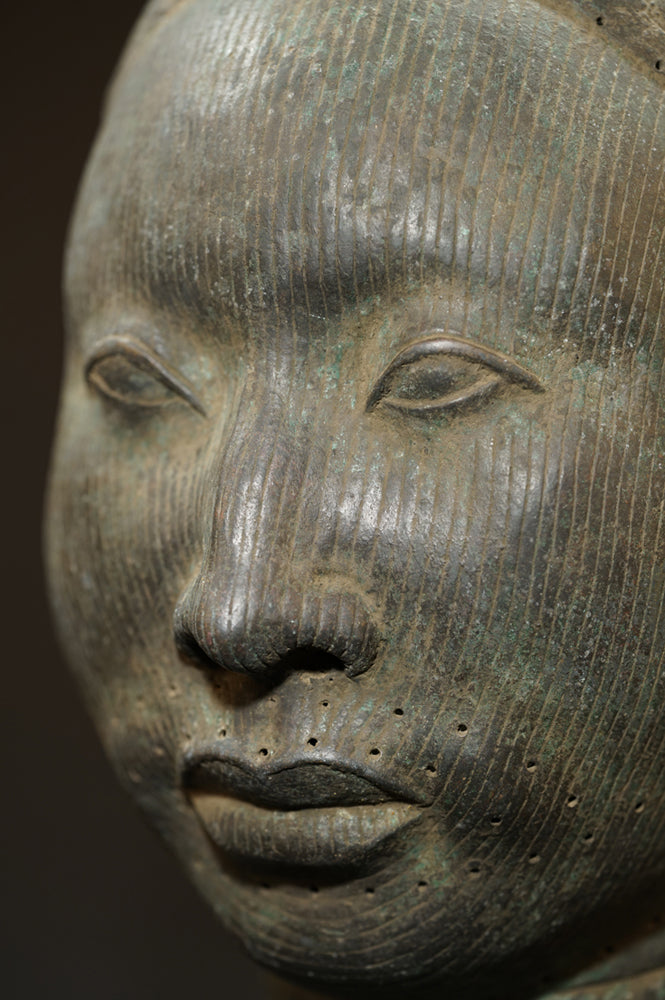 Bronze Head of an Oba