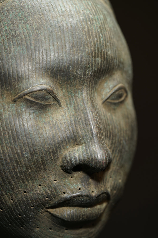Bronze Head of an Oba