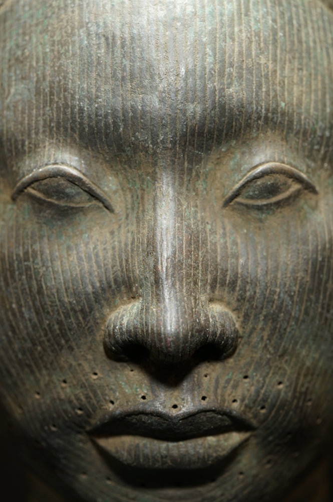 Bronze Head of an Oba