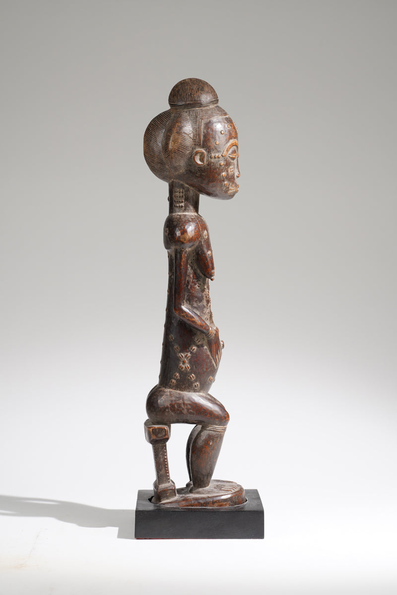 A Baule sculpture